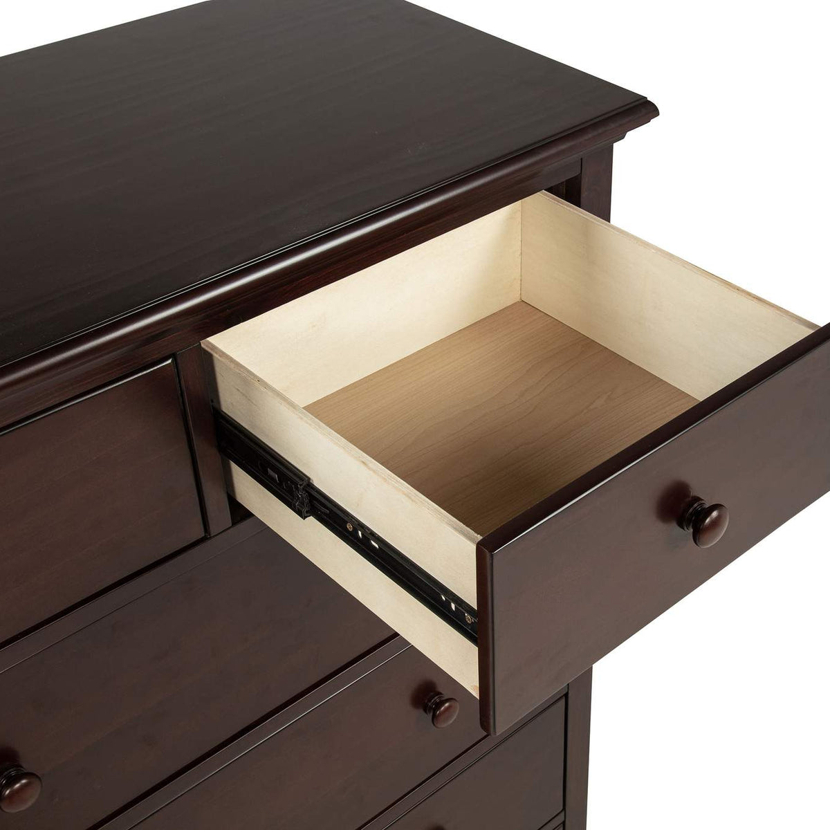 460595CAP Sumerlin 6-drawer Bedroom Chest of Drawers Cappuccino