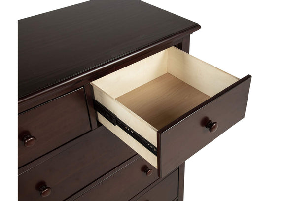 460595CAP Sumerlin 6-drawer Bedroom Chest of Drawers Cappuccino