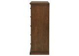 460595WAL Sumerlin 6-drawer Bedroom Chest of Drawers Medium Brown