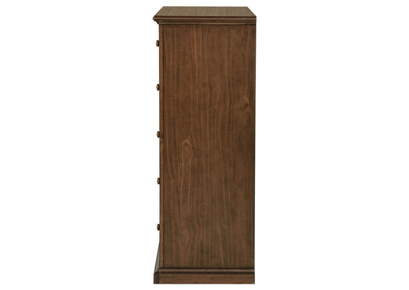 460595WAL Sumerlin 6-drawer Bedroom Chest of Drawers Medium Brown