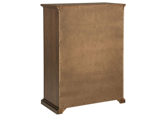 460595WAL Sumerlin 6-drawer Bedroom Chest of Drawers Medium Brown
