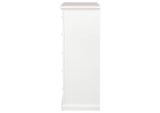 460595WHT Sumerlin 6-drawer Bedroom Chest of Drawers White