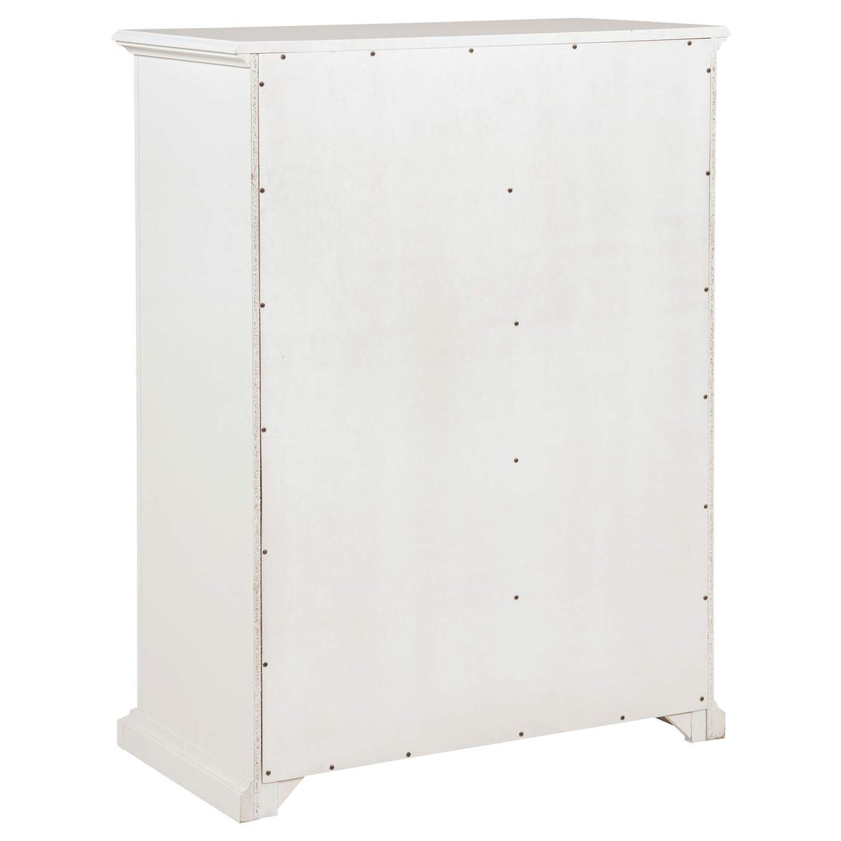 460595WHT Sumerlin 6-drawer Bedroom Chest of Drawers White