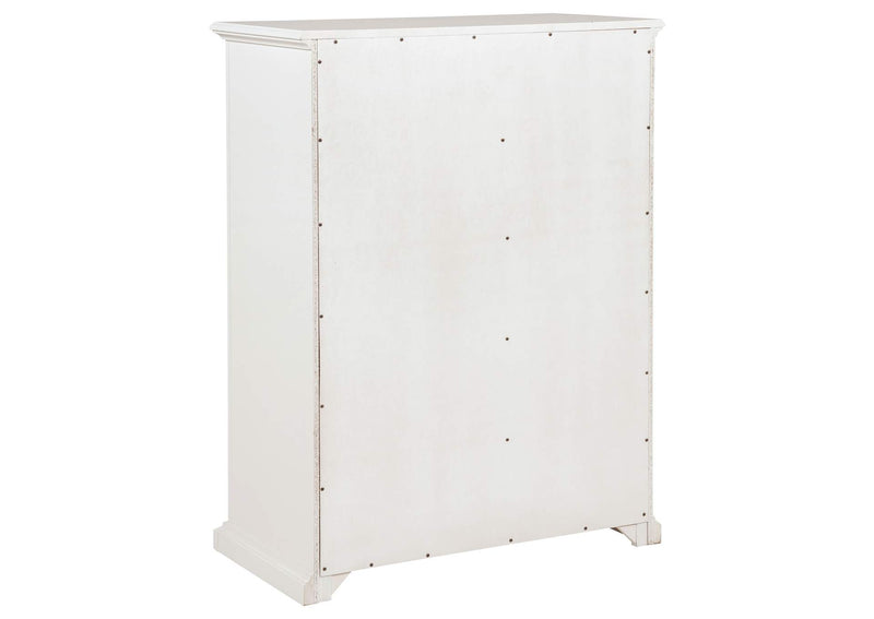 460595WHT Sumerlin 6-drawer Bedroom Chest of Drawers White