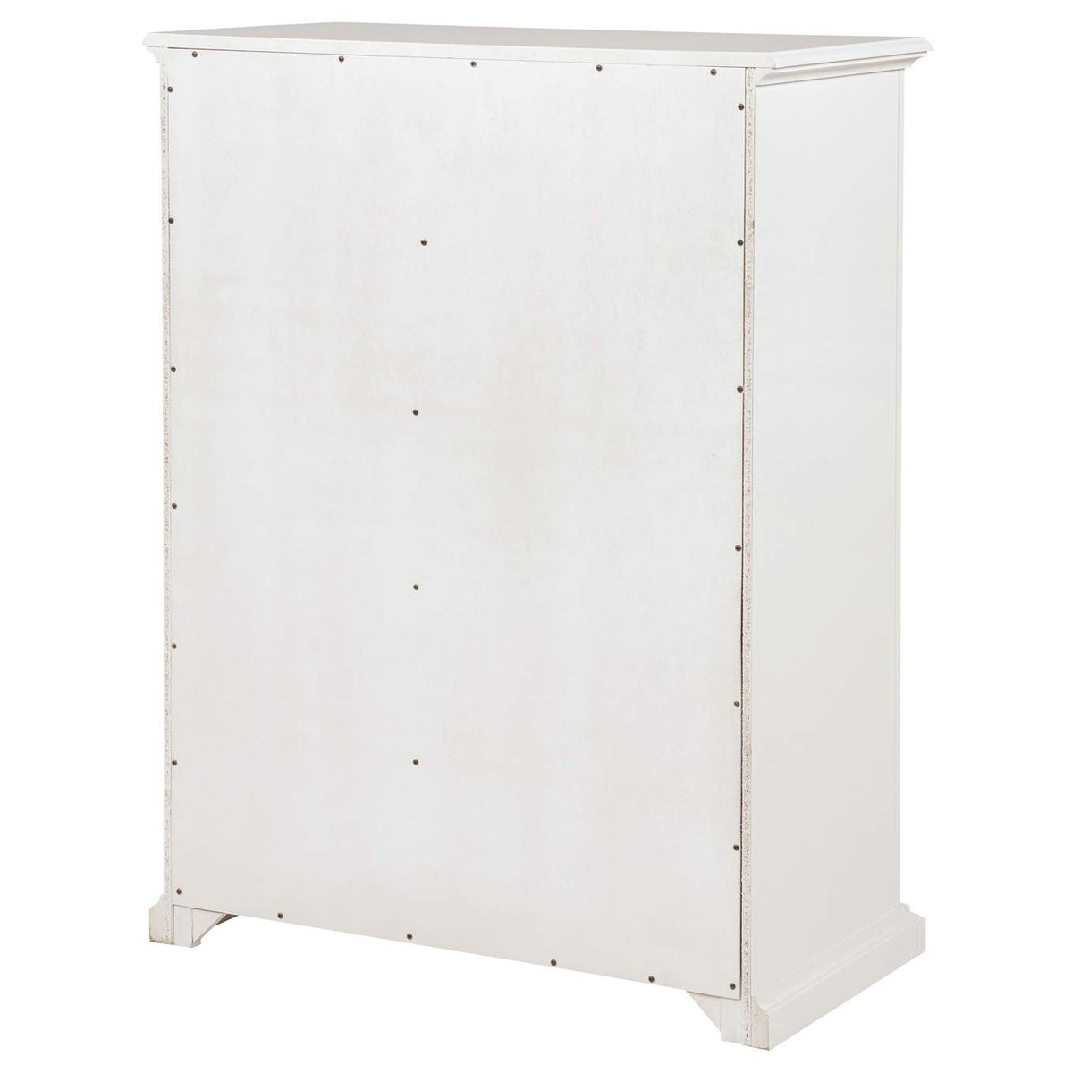 460595WHT Sumerlin 6-drawer Bedroom Chest of Drawers White