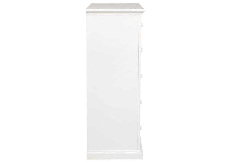 460595WHT Sumerlin 6-drawer Bedroom Chest of Drawers White