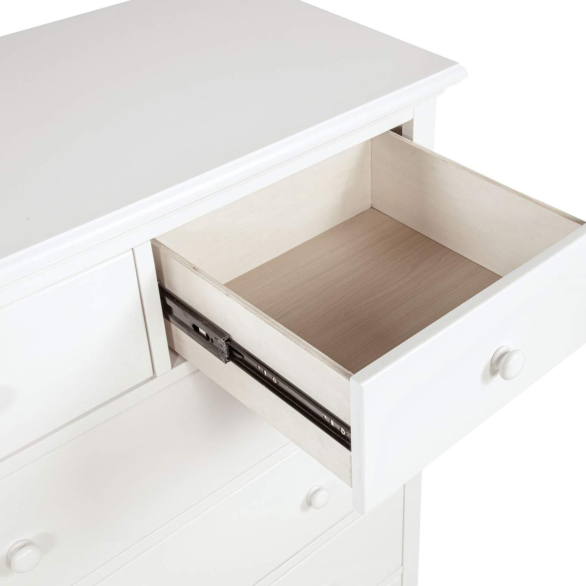 460595WHT Sumerlin 6-drawer Bedroom Chest of Drawers White