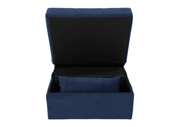 4615-F1 Garrell Lift Top Storage Bench with Pull-out Bed