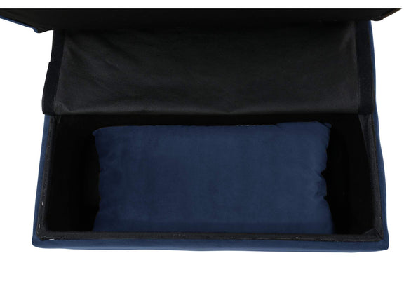 4615-F1 Garrell Lift Top Storage Bench with Pull-out Bed