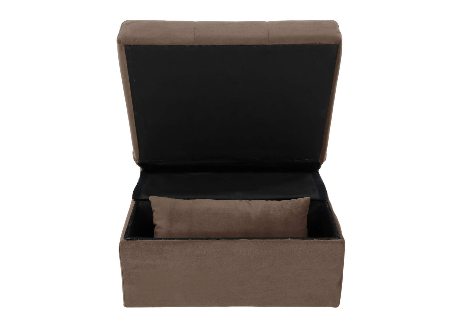 4615-F2 Garrell Lift Top Storage Bench with Pull-out Bed