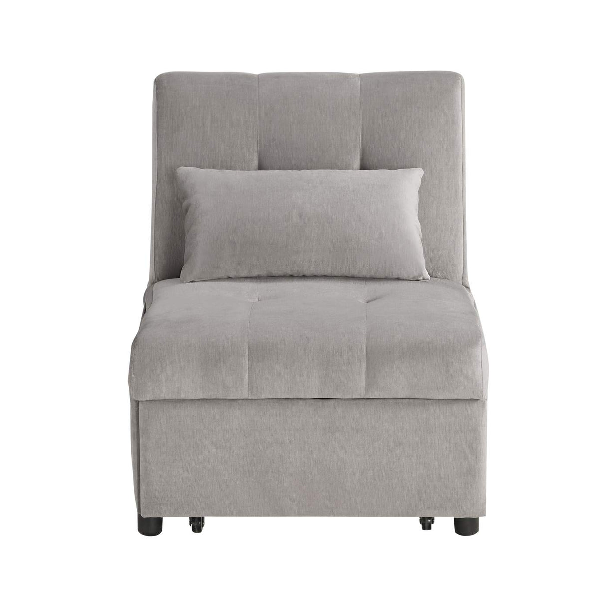 4615-F4 Garrell Lift Top Storage Bench with Pull-out Bed