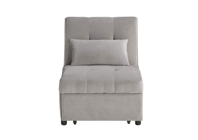4615-F4 Garrell Lift Top Storage Bench with Pull-out Bed