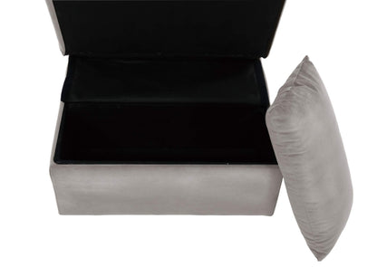 4615-F4 Garrell Lift Top Storage Bench with Pull-out Bed