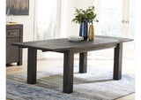 3FT361 Meadow Solid Wood Rectangle Table In Graphite