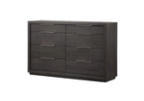 AZU582A Oxford Eight Drawer Dresser In Basalt Grey (2024)