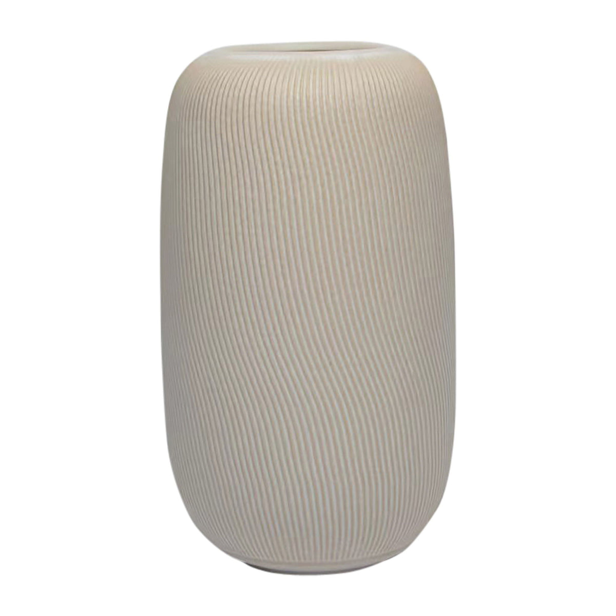 12" Kitami Large Vase - Ivory