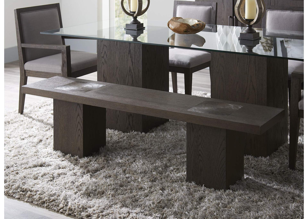 FPBL71 Modesto Wooden Dining Bench In French Roast