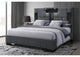 OSCAR-DARK_GREY_8-KB-N OSCAR DARK GREY 8 KING BED NO WOOD TRIM