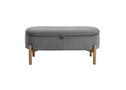 4797GY Lift Top Storage Bench