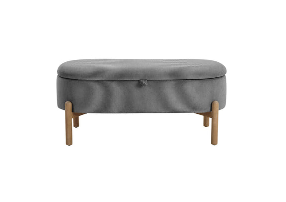 4797GY Lift Top Storage Bench