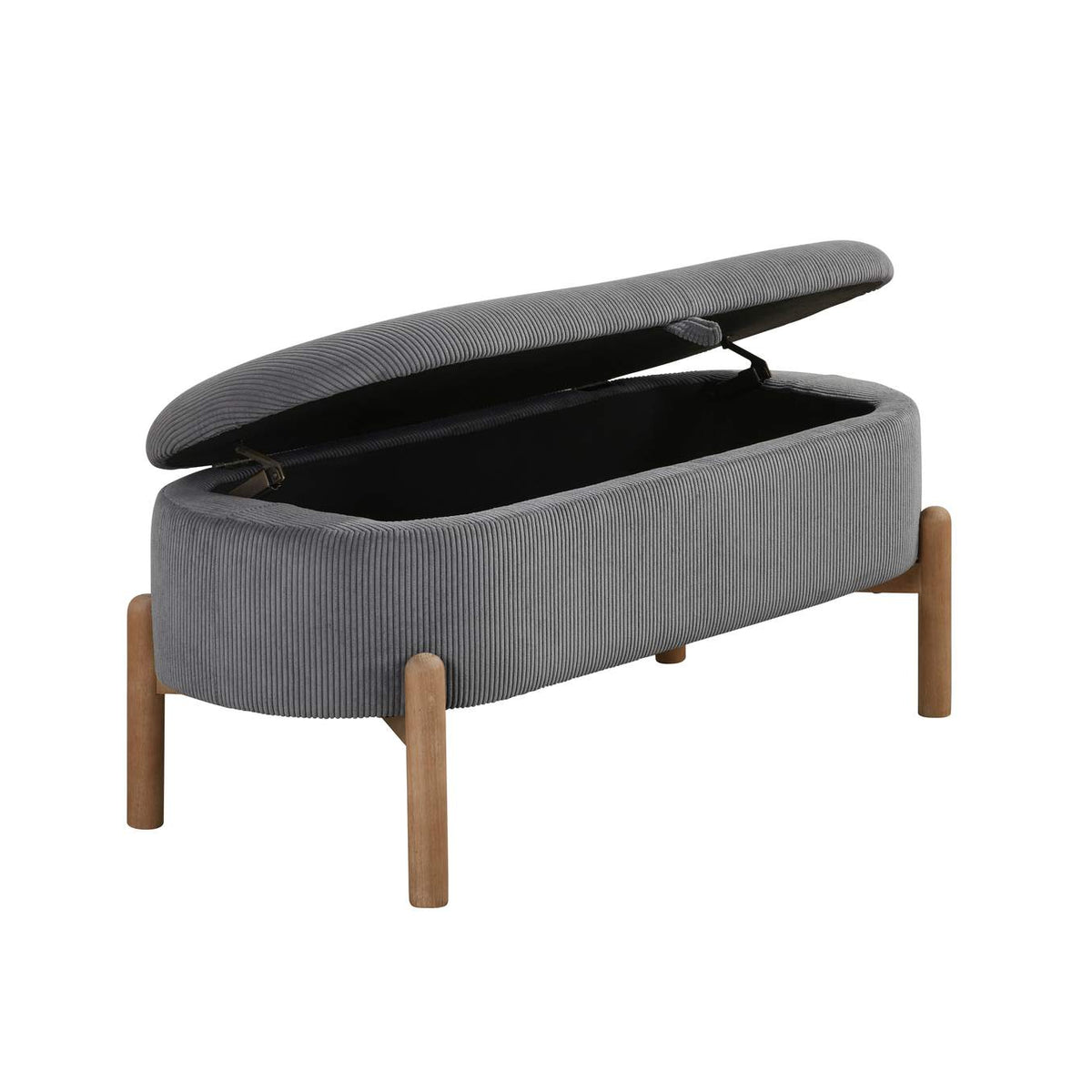 4797GY Lift Top Storage Bench