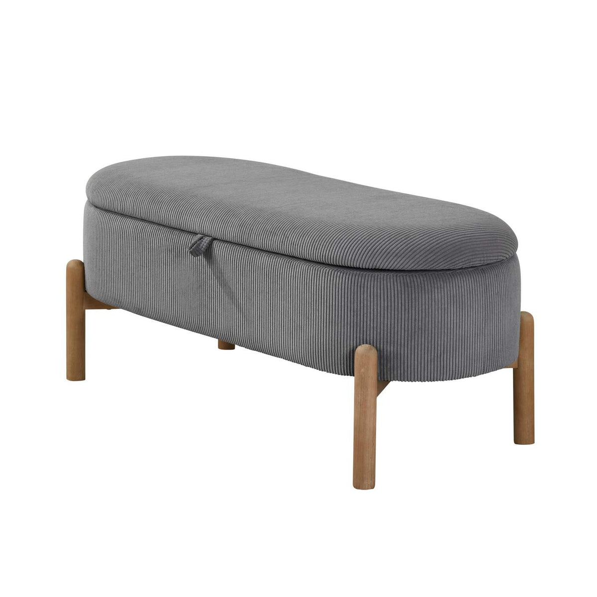 4797GY Lift Top Storage Bench