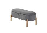 4797GY Lift Top Storage Bench