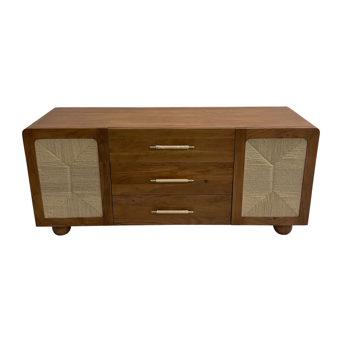 65" Acacia Abacus Sideboard - Brown
