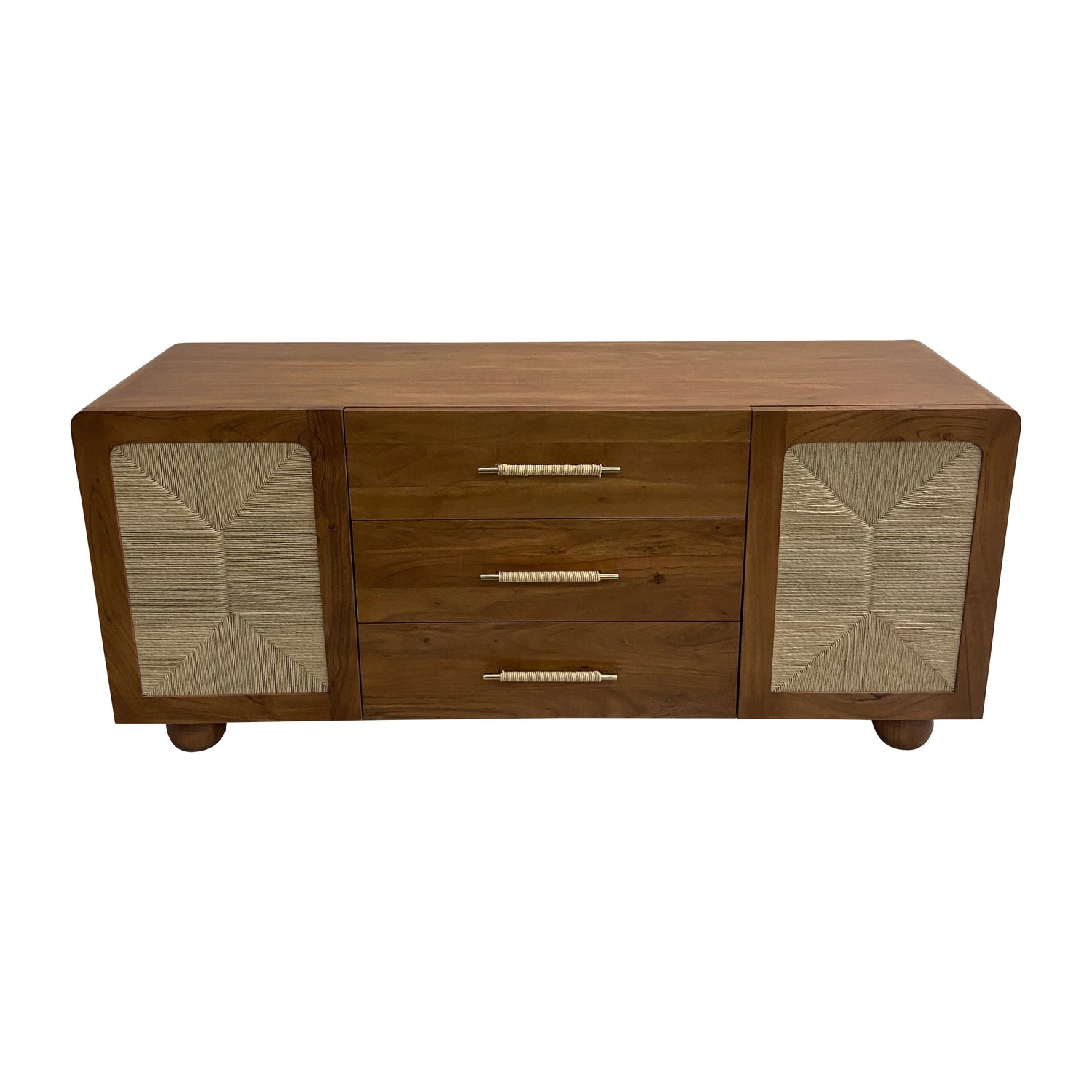 65" Acacia Abacus Sideboard - Brown