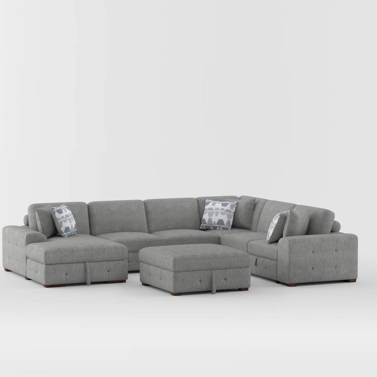 9624BU-4 Raife Storage Ottoman