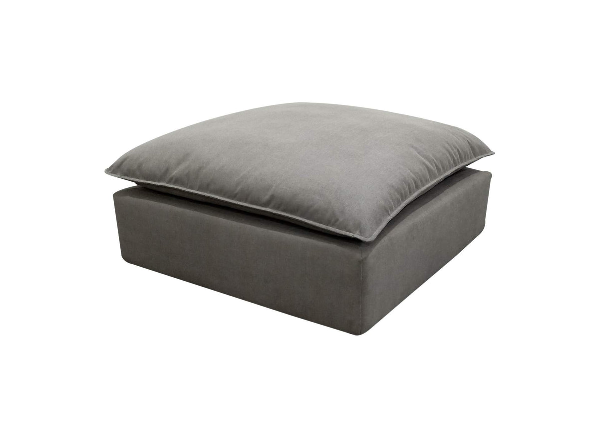 REN-L0091 Cali Slate Performance Fabric Ottoman