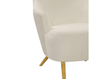 TOV-A2044-C Julia Cream Wingback Chair