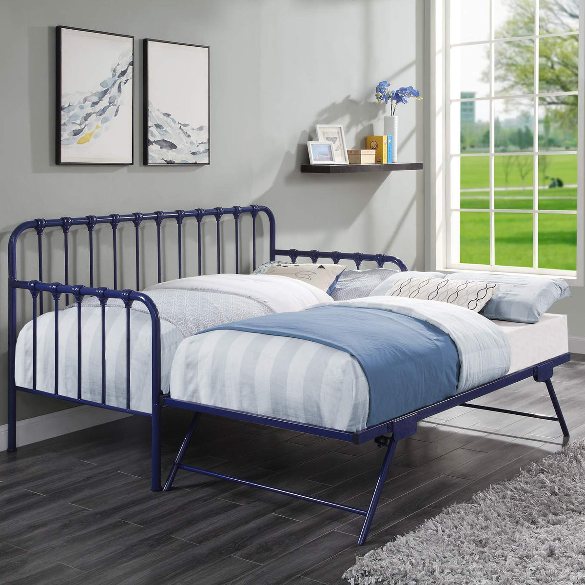 4983BU-NT Constance Daybed with Lift-up Trundle