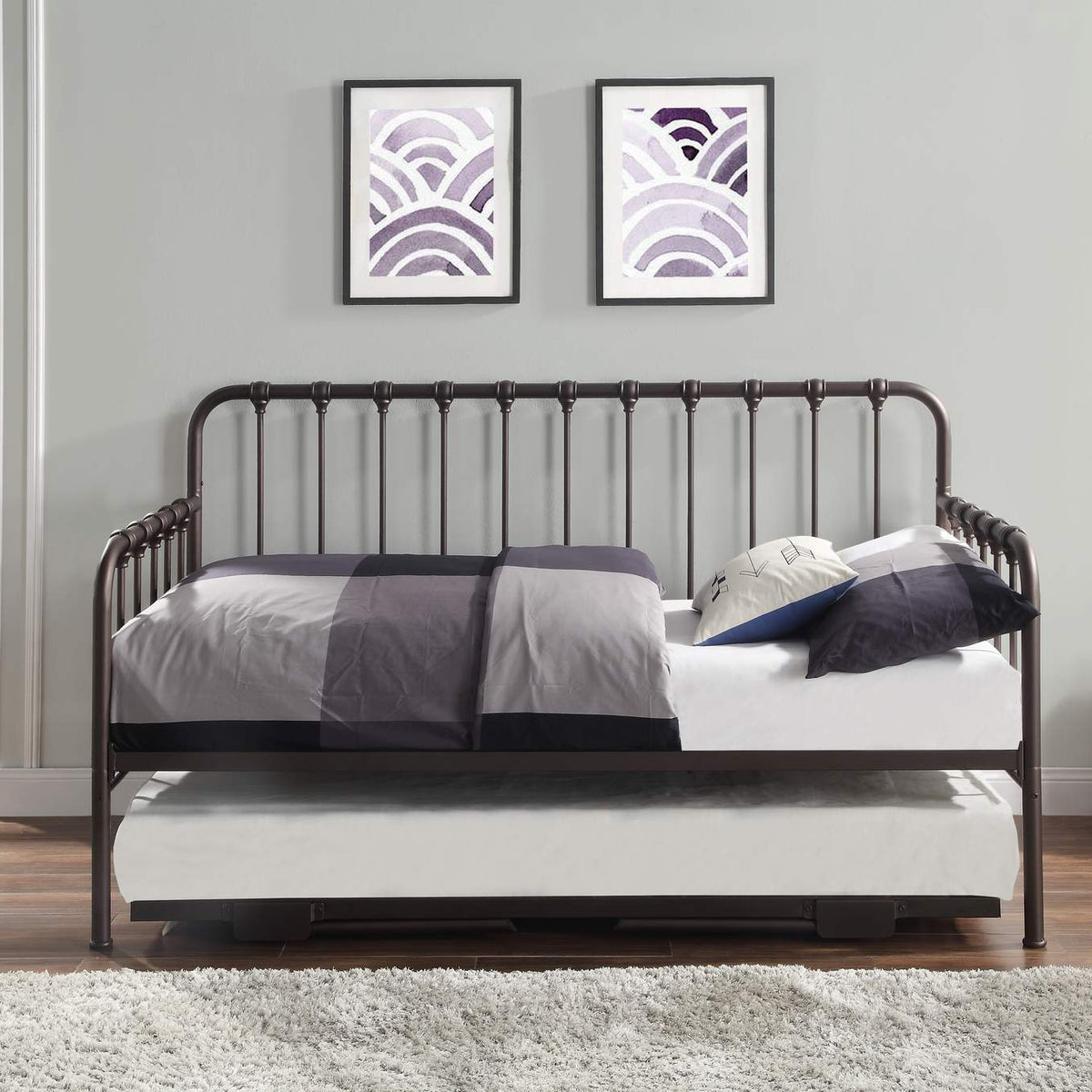 4983DZ-NT Constance Daybed with Lift-up Trundle