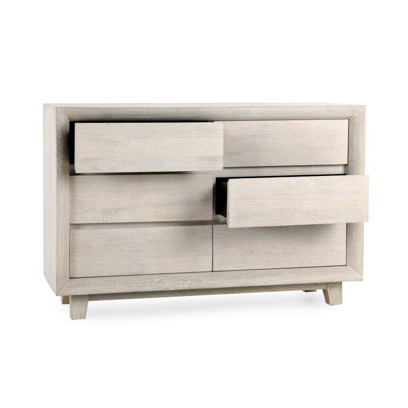 Reece - 6 Drawer Dresser - Seashell White