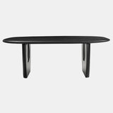 Modern Mid-Century Coffee Table - Black