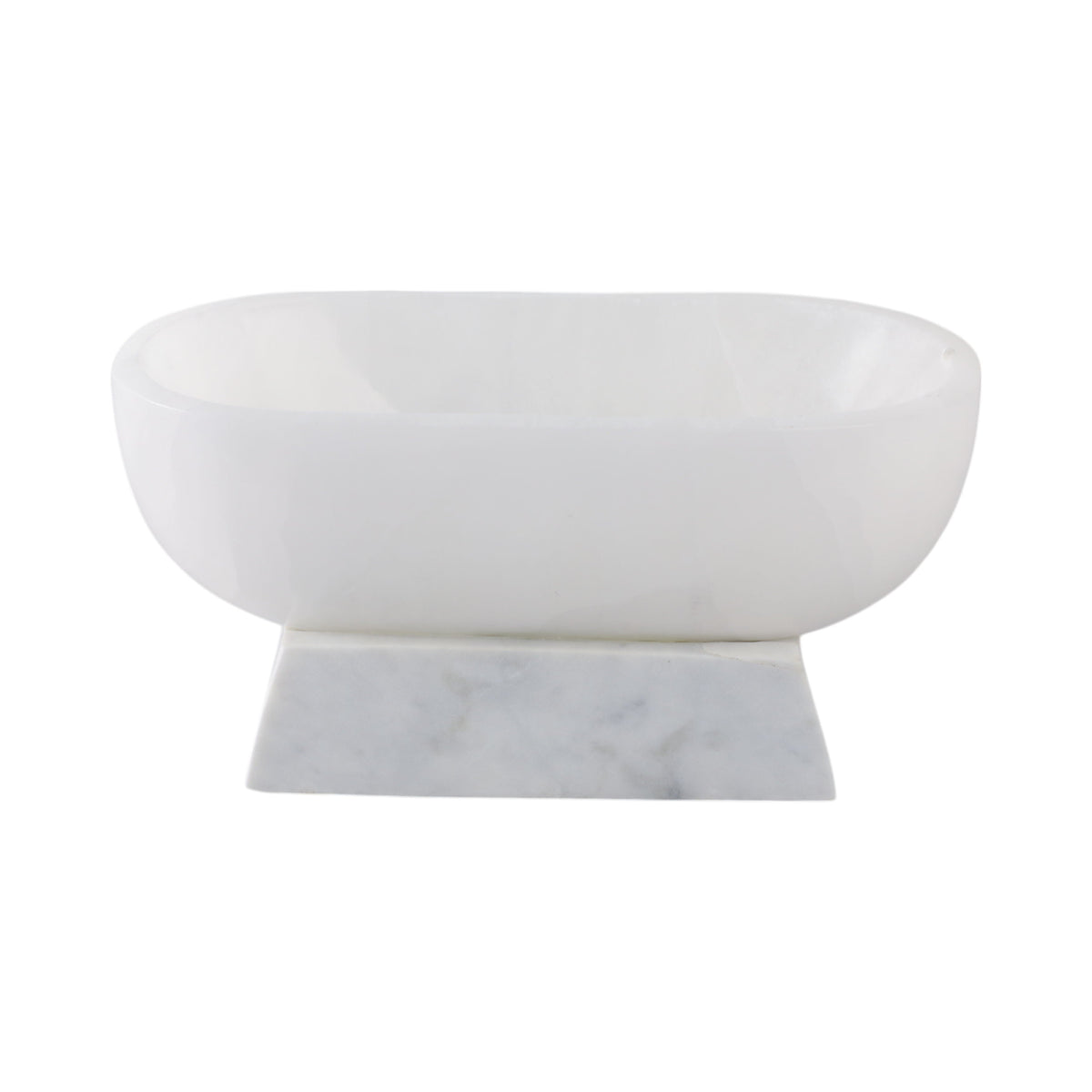 Vero Marble And Alabaster Bowl - White