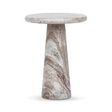 Huxley - Marble Round Accent Table