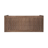Relic - Outdoor Patio Dining Table - Weathered Eucalyptus