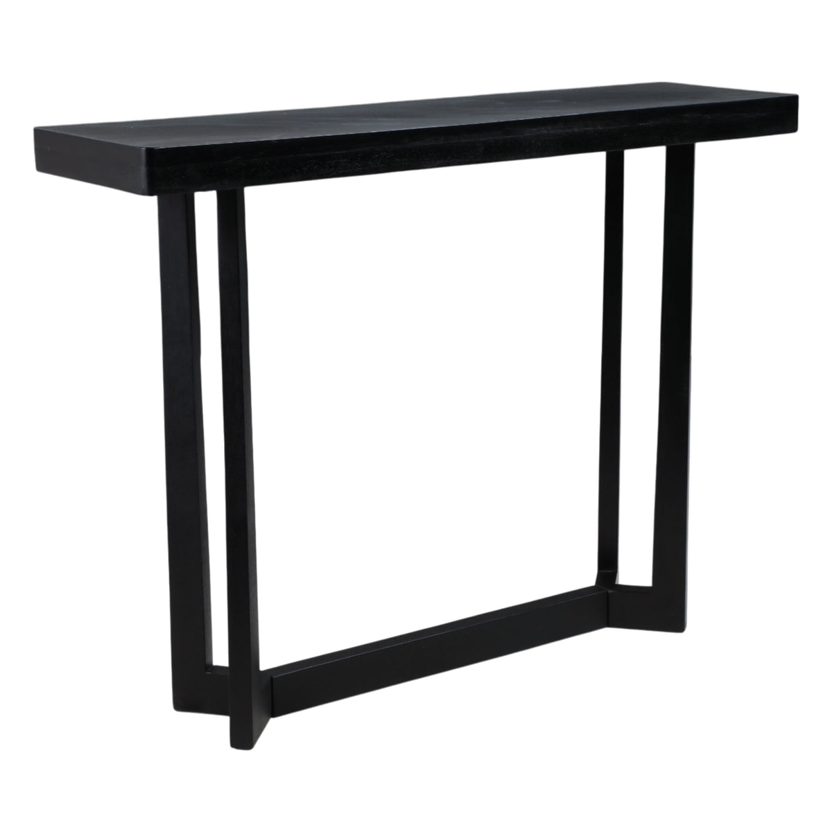 Orren Marble Console Table - Black