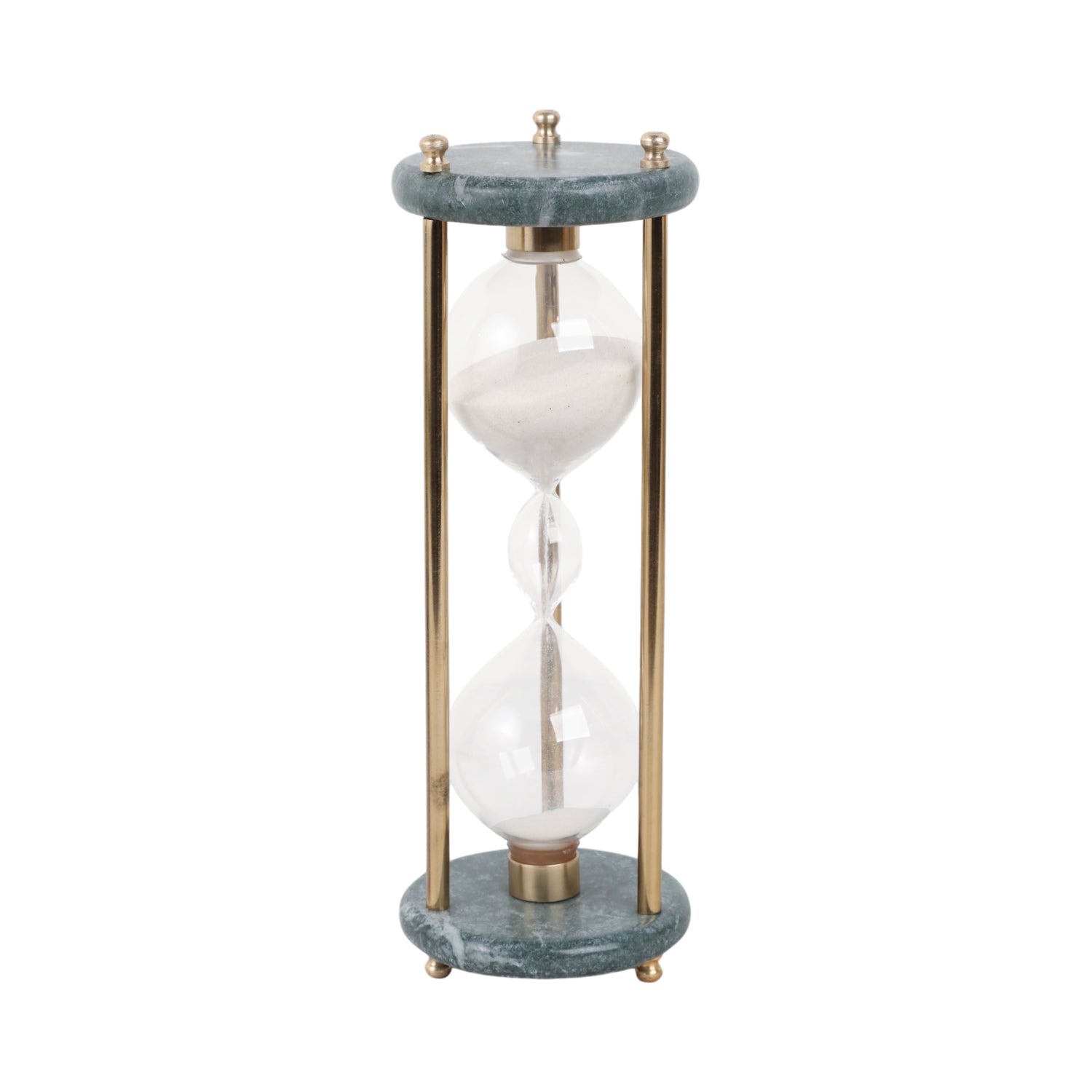 Finnegan Marble Hourglass - Gray