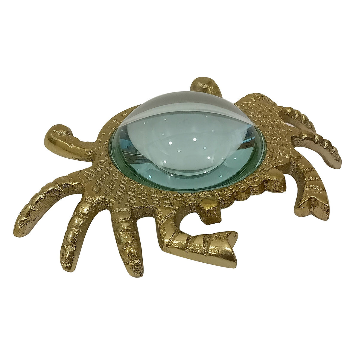 7" Crab Magnifying Glass - Gold