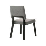 Cirque Channell - 5 Piece Dining Table Set - Charcoal