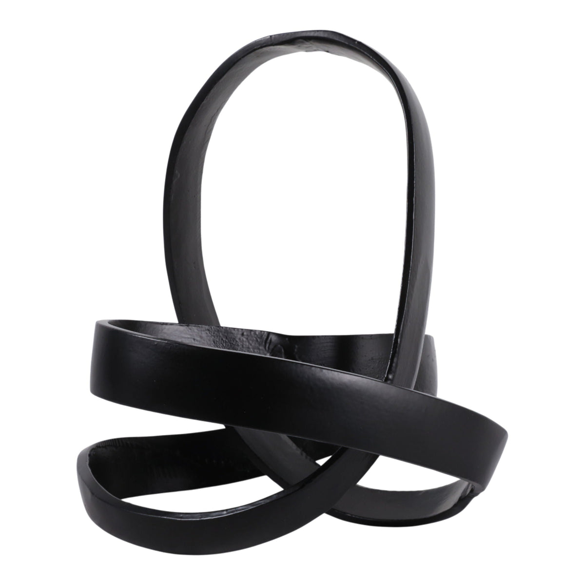 11.5" Large Metal Knot - Black