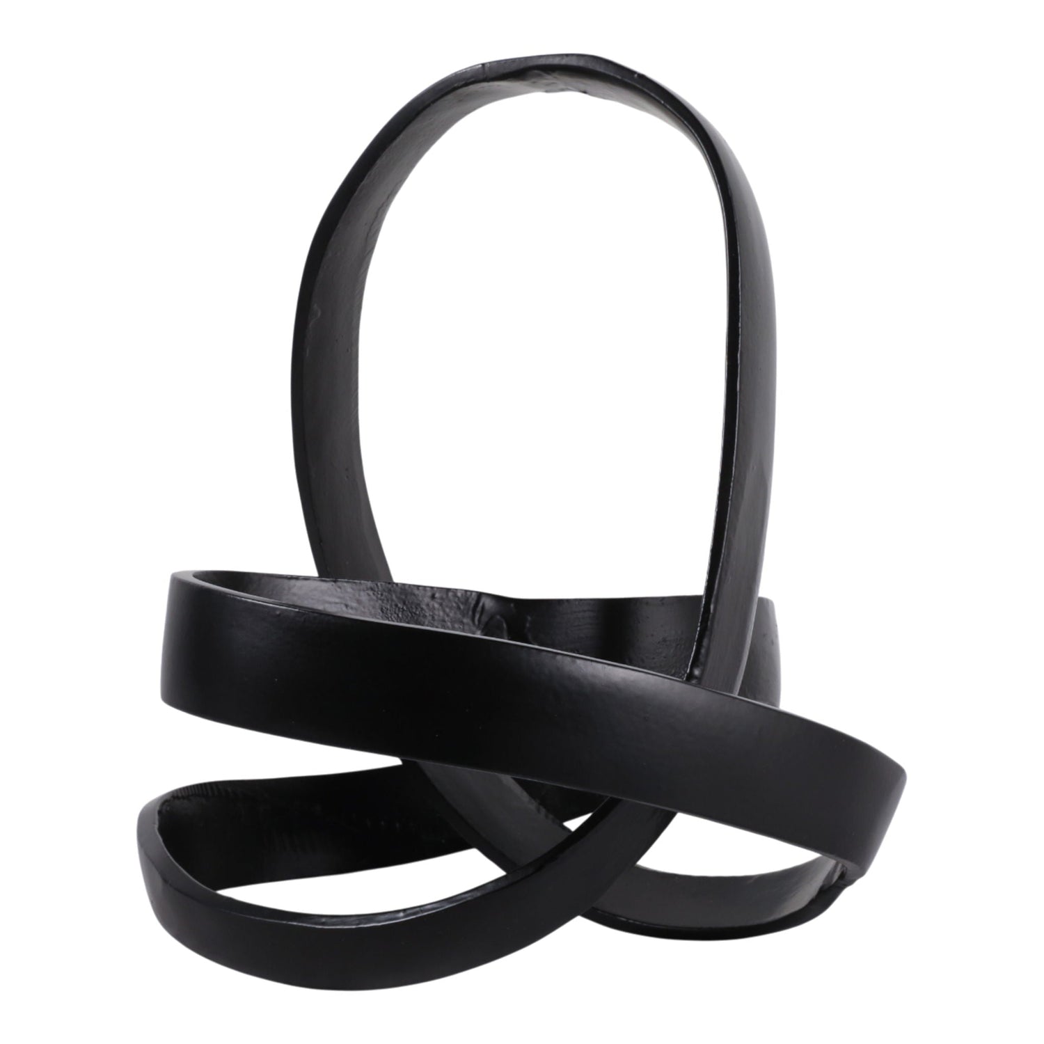 11.5" Large Metal Knot - Black