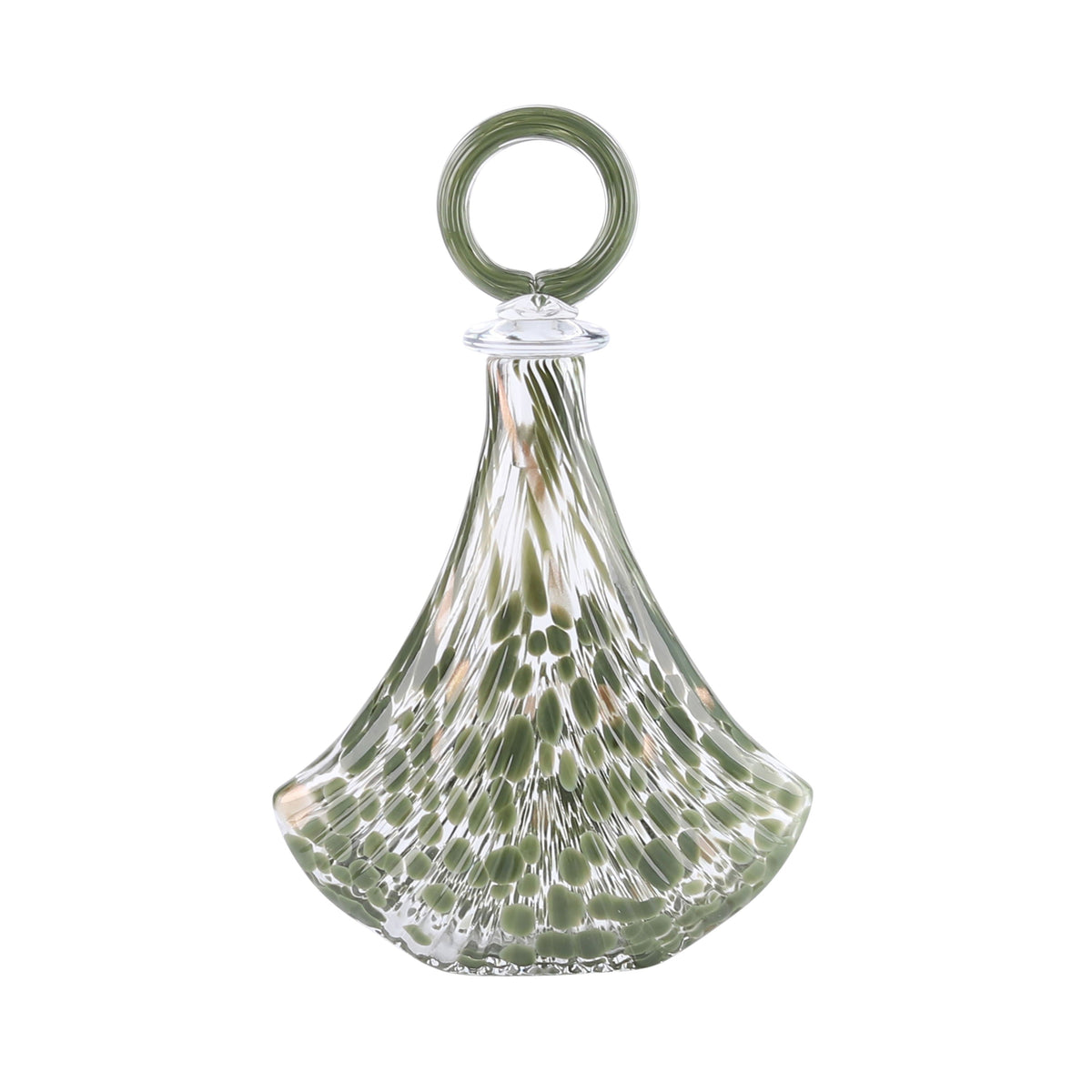 16" Curran Art Bottle - Green