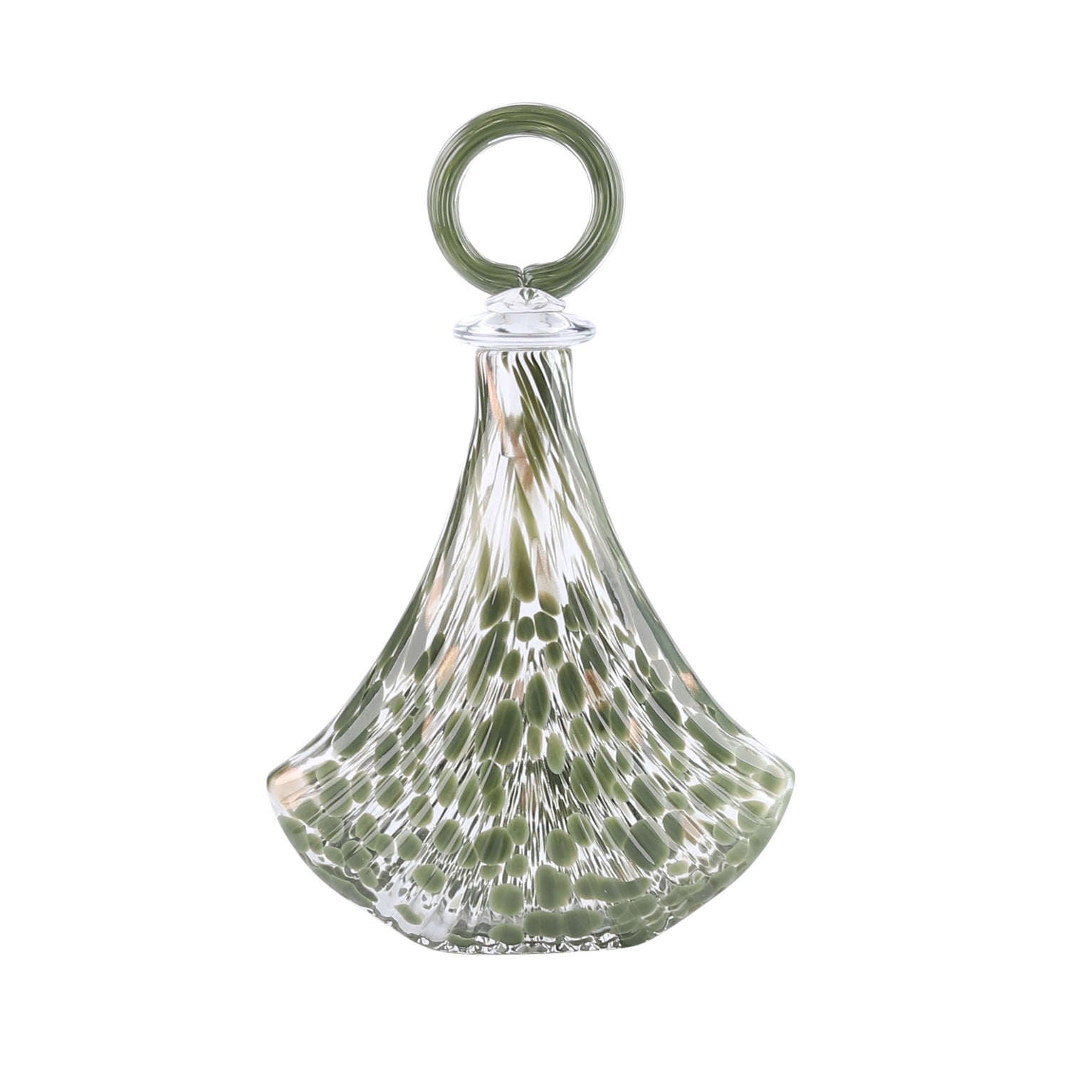 16" Curran Art Bottle - Green