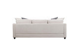 501840 Mcloughlin Upholstered Sloped Arm Sectional Sofa Platinum