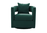 TOV-S44126 Kennedy Forest Green Velvet Swivel Chair
