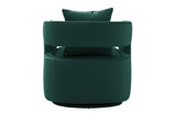 TOV-S44126 Kennedy Forest Green Velvet Swivel Chair